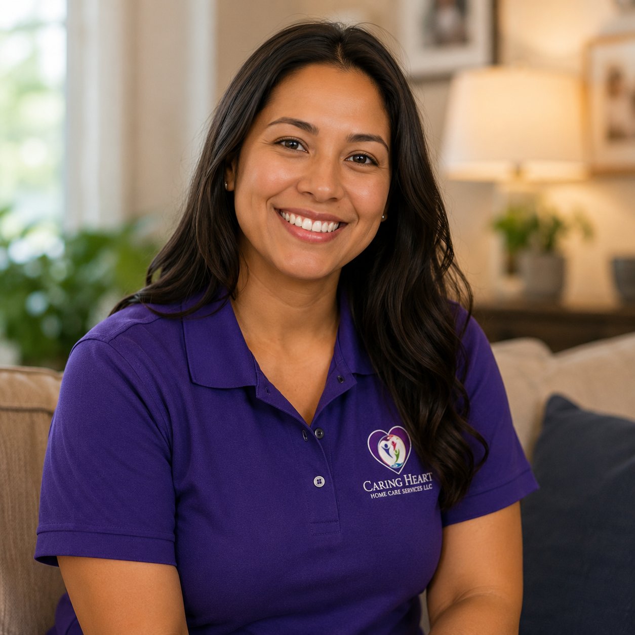 Smiling Caring Heart Home Care Services caregiver